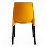 Стул GENIUS (mod 75) желтый/черные ножки | изображение 3