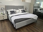 Кровать Стелла 160х200 светло серый камень | изображение 6