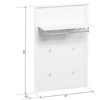 Лобня - Вешалка Ева (Хельга) WIE/80 белый