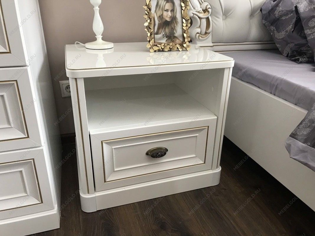 Спальня детская Натали белый глянец | изображение 14