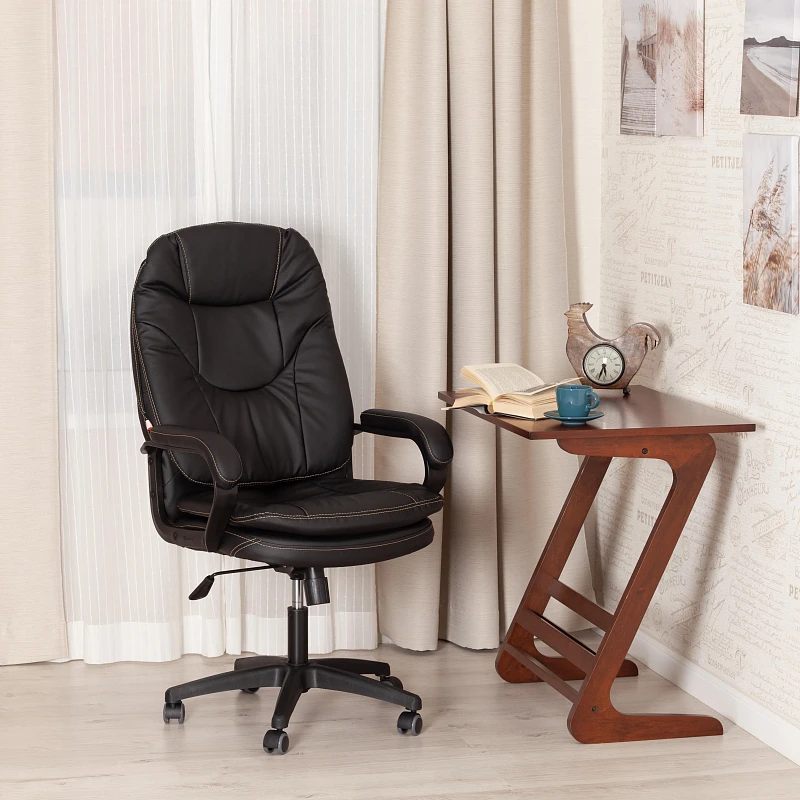 Кресло COMFORT LT (22), кож/зам, черный, 36-6 | изображение 16