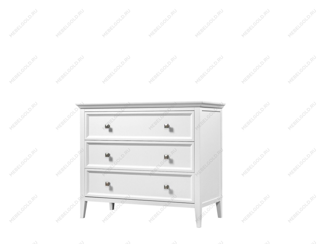 Комод 3 ящика Manhattan (Белый) | изображение 1