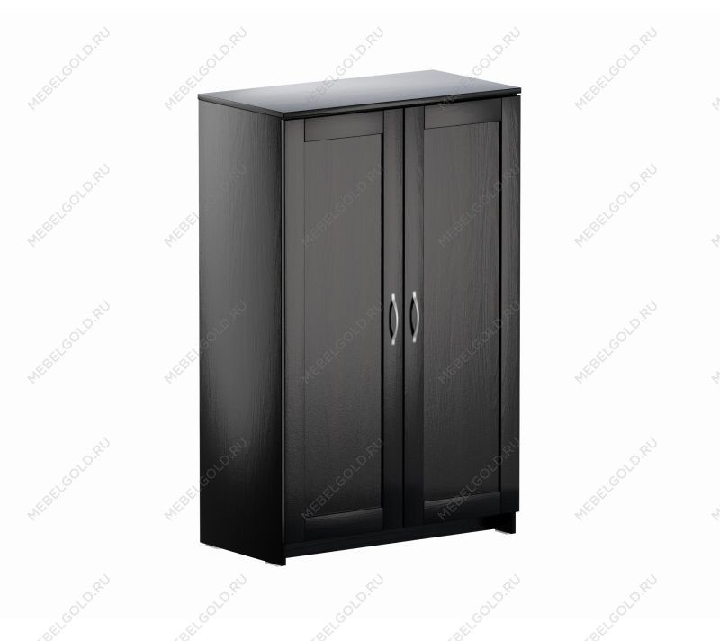 БРИМНЭС / СИРИУС тумба ИКЕА / IKEA 2 двери 78х123 Дуб Венге | изображение 3