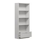 БРИМНЭС / СИРИУС Стеллаж ИКЕА / IKEA 1 ящик 78х190 белый | изображение 2