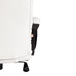 Кресло BERGAMO хром (22), кож/зам, белый, 36-01 | изображение 13