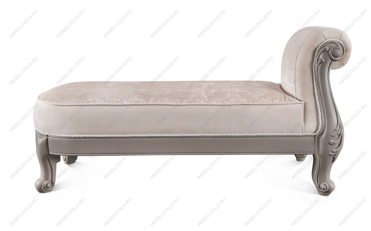 Оттоманка Мокко с одним подлокотниками серый камень | изображение 1