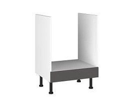 Стол под духовой шкаф СД-60, Виста (600*523*870) Экокожа Серый, 26609