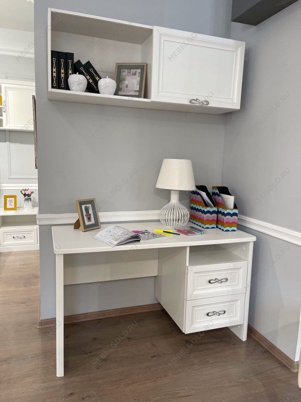 Спальня детская Мишель белый матовый | изображение 22