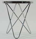 Стол журнальный Signal FABIA C (черный-хром) | изображение 2