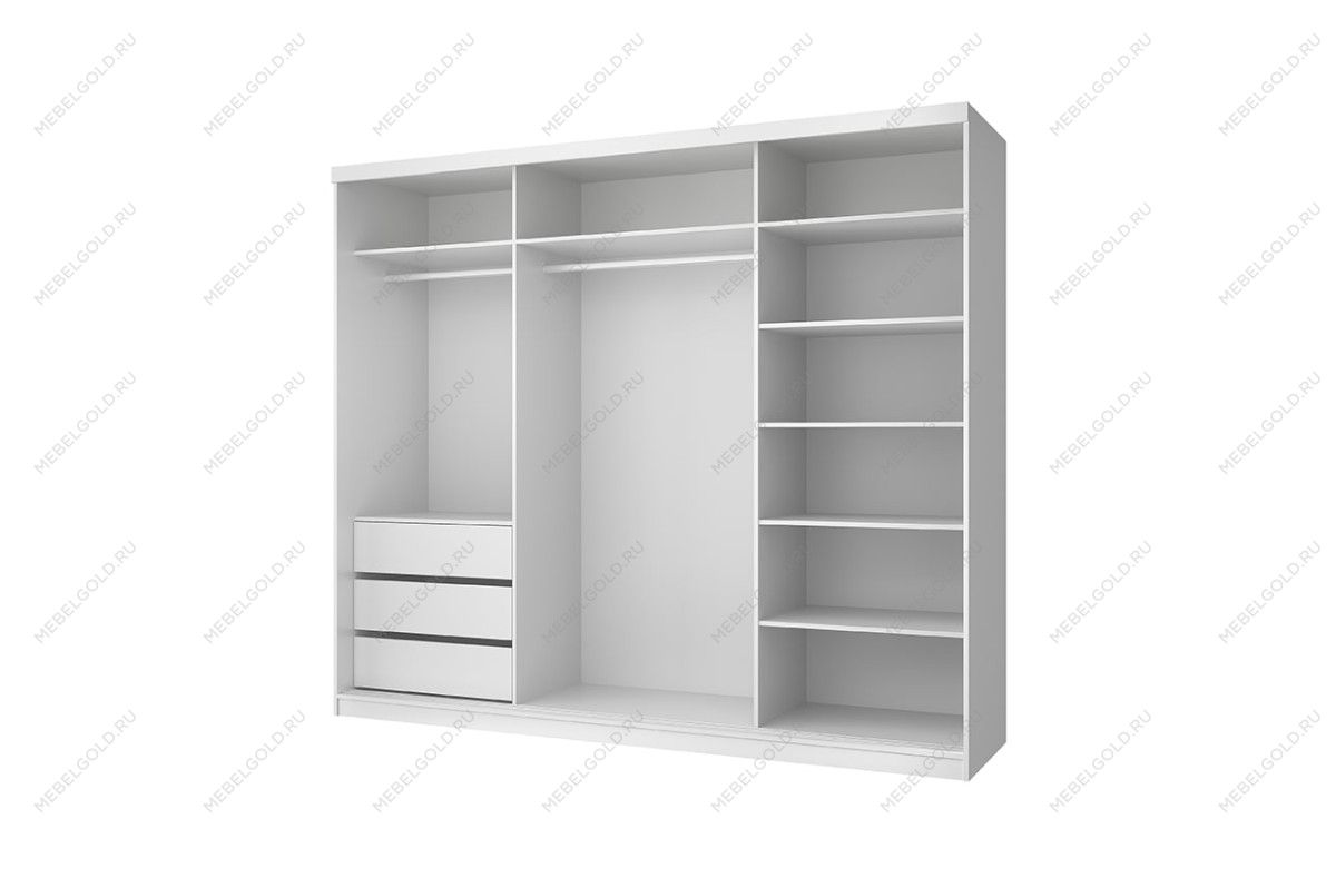 Шкаф Lyon 250, белый | изображение 1