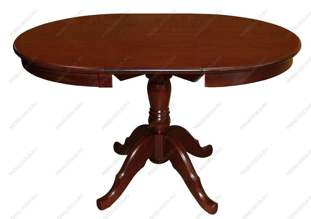 Стол Круглый (Махагон/массив березы, Шпон) | изображение 1