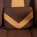 Компьютерное кресло iBear, ткань, коричнево-бежевый / brown beige | изображение 11