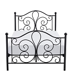 Кровать HALMAR PANAMA (черный) 120/200 | изображение 4