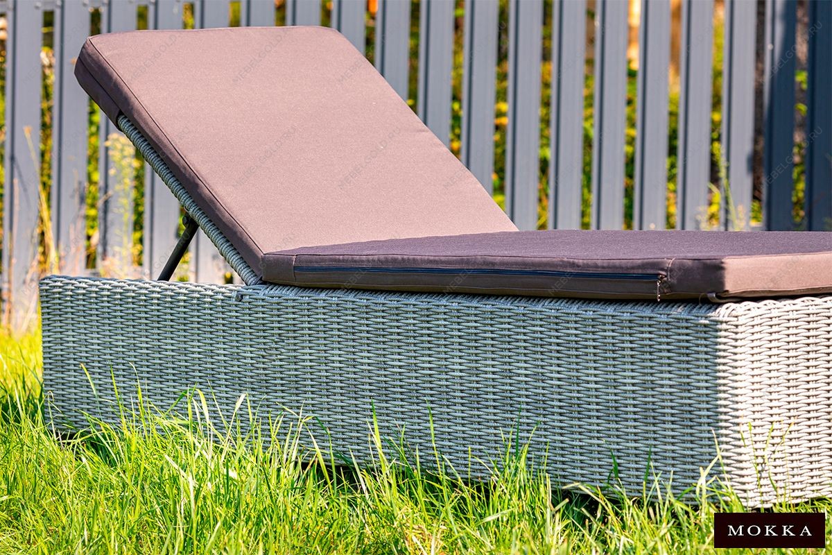 MOKKA BELLA Шезлонг, цвет серый | изображение 6
