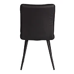 Стул обеденный Bari, LT, экокожа, черная, 41х55х89 см | изображение 3