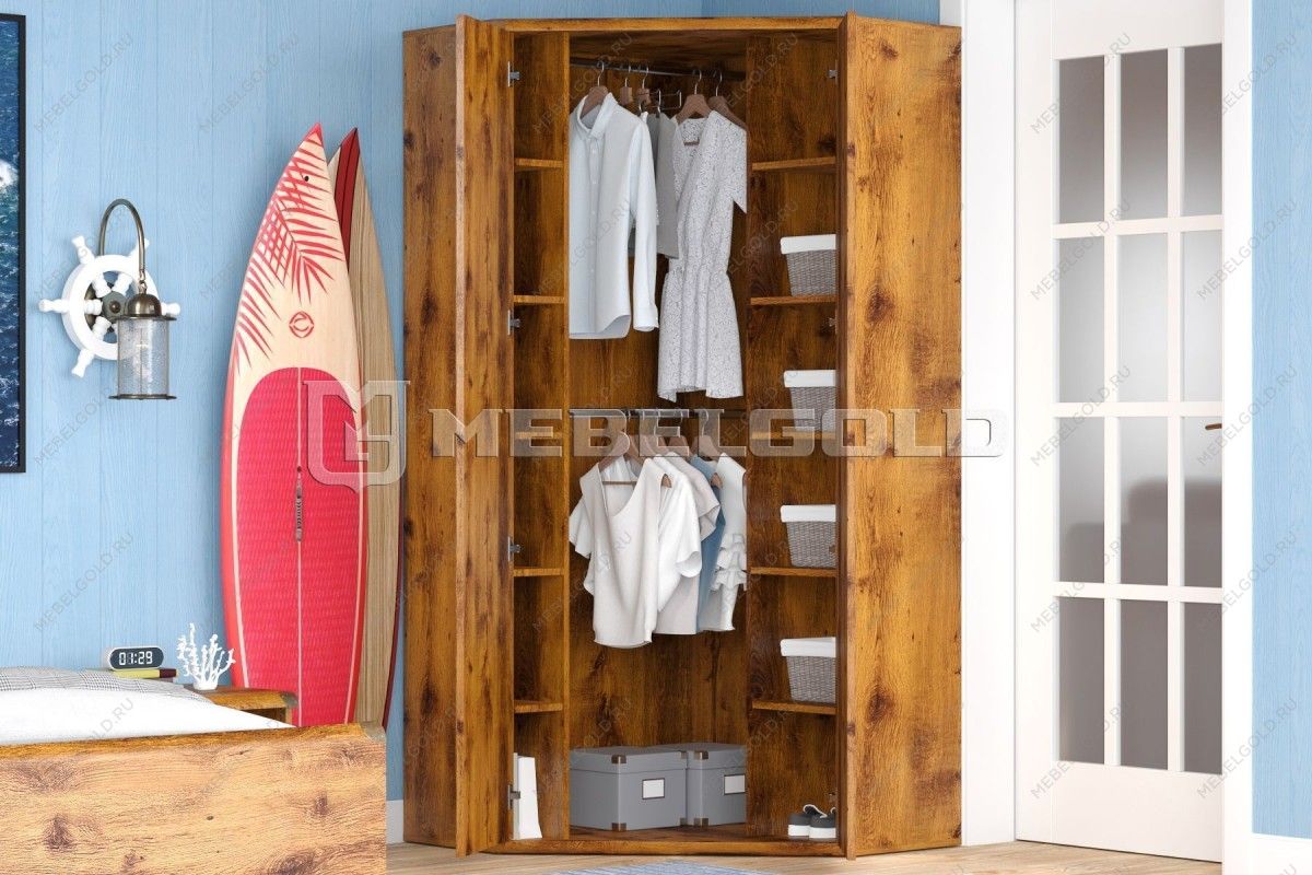 Шкаф Индиана JSZFN2D дуб саттер | изображение 3