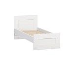 БРИМНЭС / СИРИУС кровать одинарная ИКЕА / IKEA 80х200 белая | изображение 3