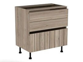 Стол с ящиками СЯ-80, Оттава (800*520*870) Дуб Мария, 22220