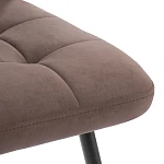 Стул обеденный Medeo, велюр, коричневый, 6, 47х56х89 | изображение 7