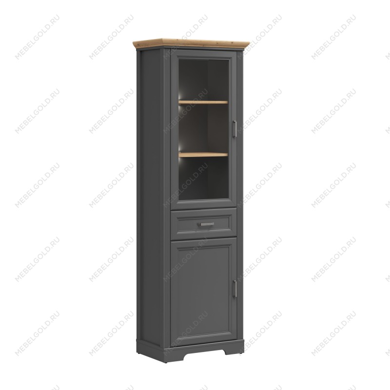 Шкаф с витриной Жасмин REG1W1D1S с подсветкой | изображение 1