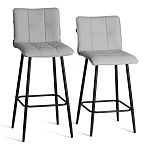 Барный стул Bari/Бари, экокожа, бежевый, 45х56х110 см | изображение 13