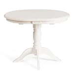 Стол STEFANO, бук, мдф, 100+30x80x77см, Ivory white | изображение 2