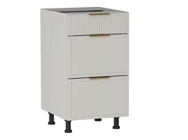 Стол с ящиками СЯ-45 (140/284), Берта (450*528*820) Светлый Мокко, 22925