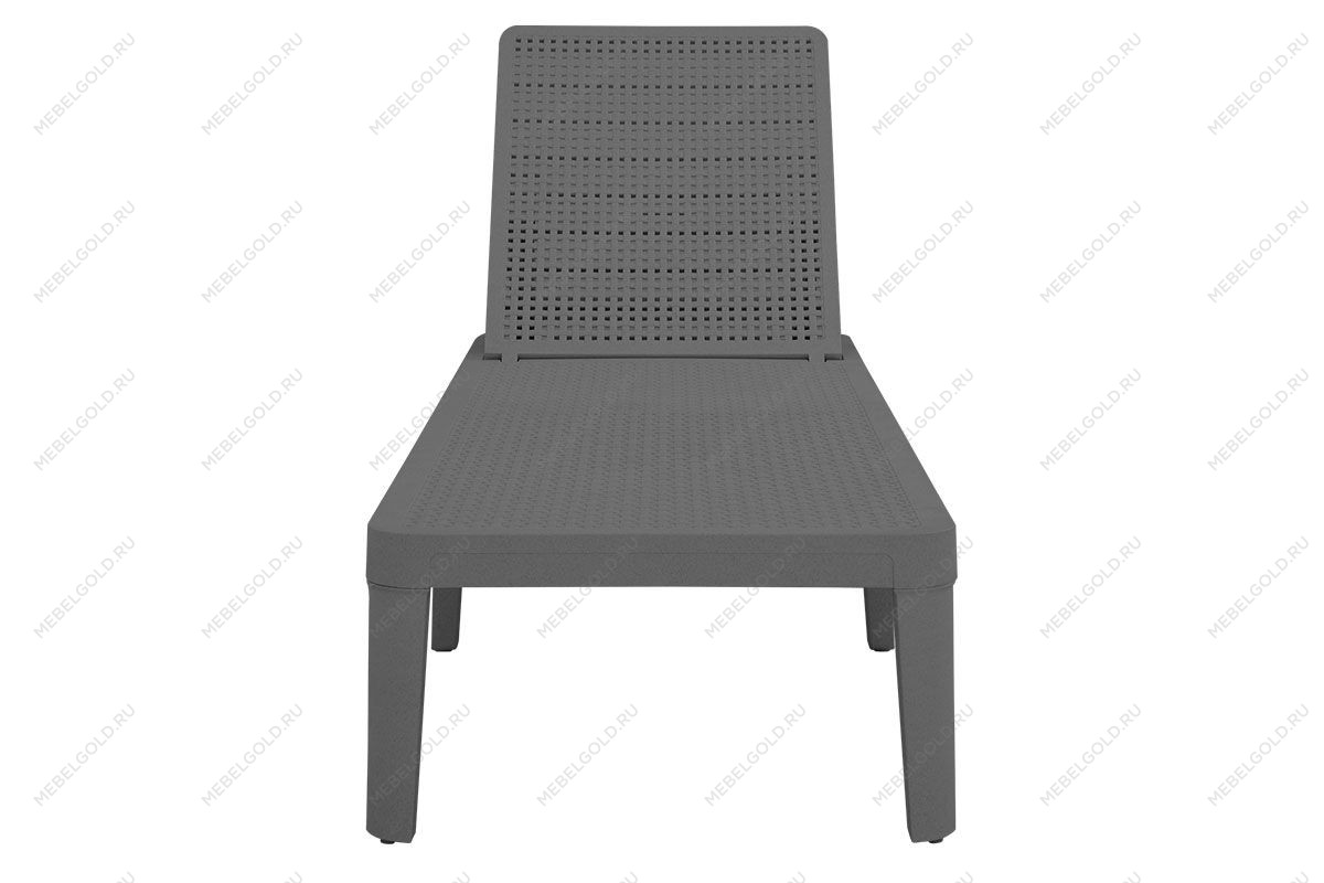 Шезлонг Tweet compact с матрасом, серый | изображение 3