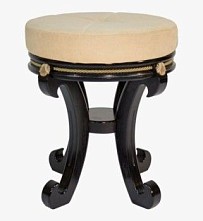 Банкетка Глория (Венге, ткань Verona Vanilla)