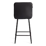 Полубарный стул Medeo/Медео, экокожа, черный, 42х56х102 см | изображение 3