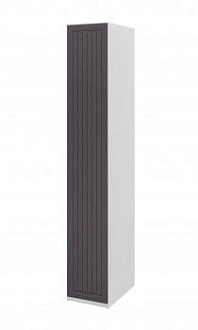 Шкаф-пенал Отис МН-039-07 П6 с фасадом МДФ (графит)