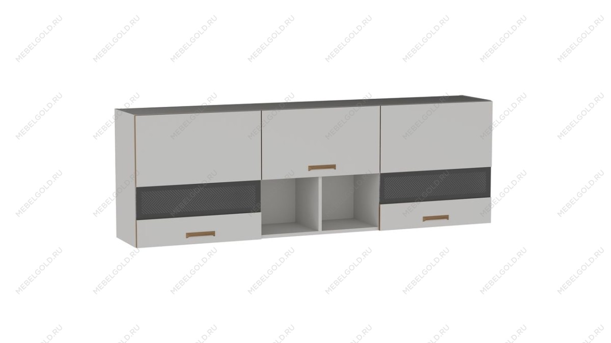 Шкаф ШСТ-180 NEW, Смарт (1800*316*600) Серый, 22622