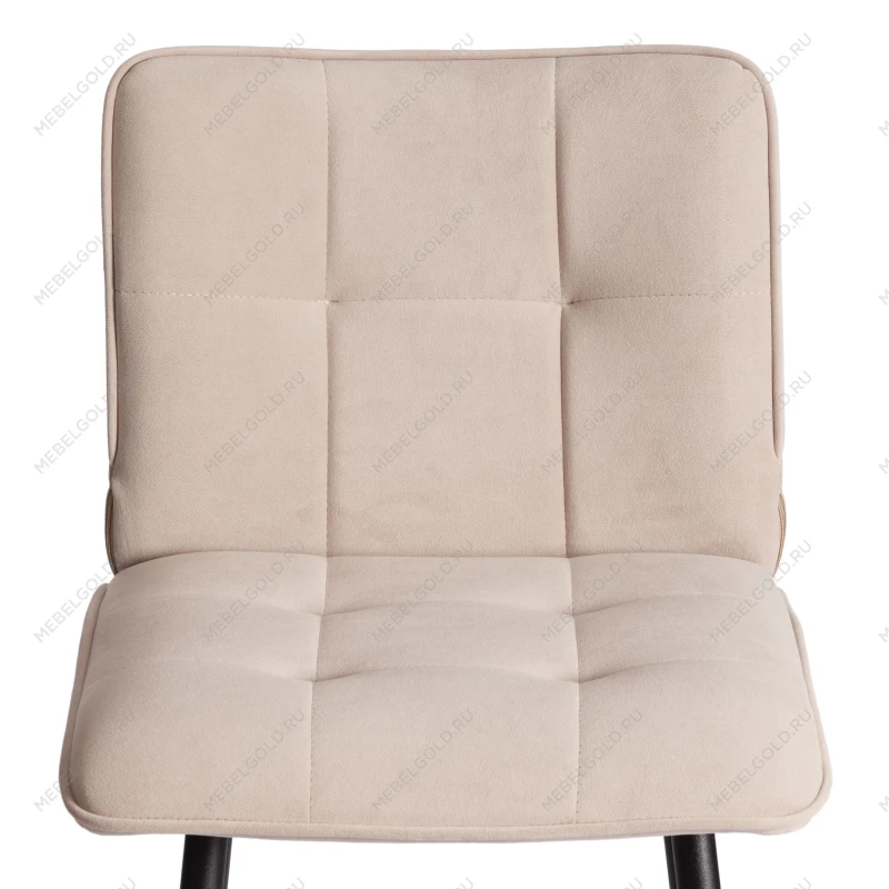 Барный стул Bari/Бари, велюр, бежевый, 7, 45х56х110 см | изображение 5