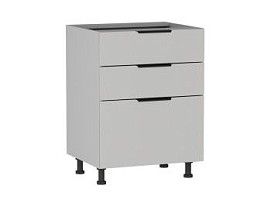 Стол с ящиками СЯ-60 (176/356), Ватель (600*523*820) Экокожа Белый, 23919