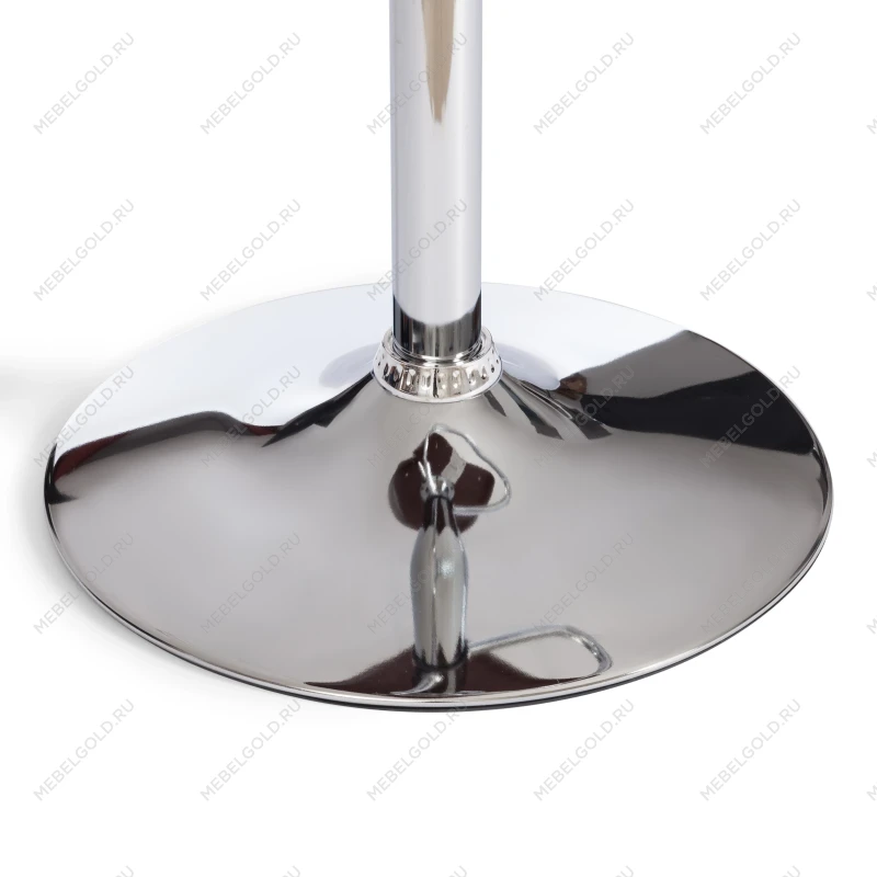 Барный стул VIMTA (mod.4021S), металл/дерево/ткань, 60х51х91,5-112,5 см, выс. сид. 61,5-82,5 см, бежевый/натур./хром, Aimcasa 5 | изображение 11