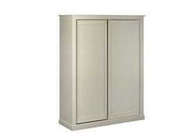 Шкаф-купе 2-х дверный, Сиена (1814*654*2304), двери глухие, Береза бежевая