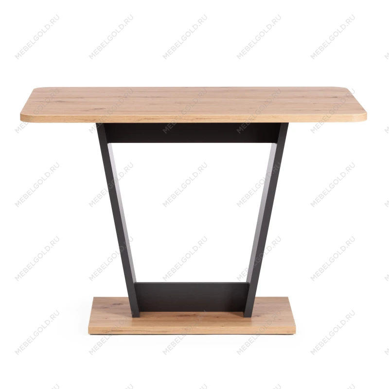 Стол обеденный TIBI нераздвижной, ЛДСП, 68,6 х 110 х 75 см, Дуб артисан/Графит | изображение 2