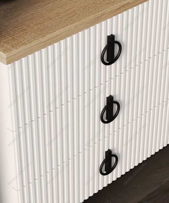 Гостиная Стелла 1+тв+2 белый | изображение 8