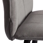 Полубарный стул Bari/Бари, велюр, серый, 29, 42х55х99 см | изображение 7