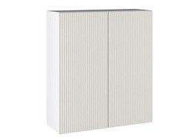 Шкаф 960 ШГ-85, Виста (850*316*960) Экокожа Белый, 26325