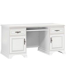 Стол письменный Кентаки BIU2D2S белый - Выставка Лобня