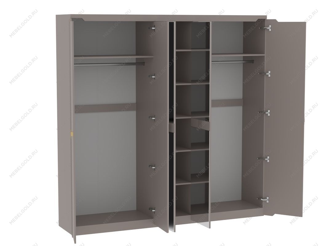 Шкаф 5 дверный NEW, Сиде (2312*523*2304) Мокко, 12622 | изображение 1