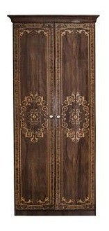 Шкаф Патрисия 2-дверный без зеркал караваджо глянец