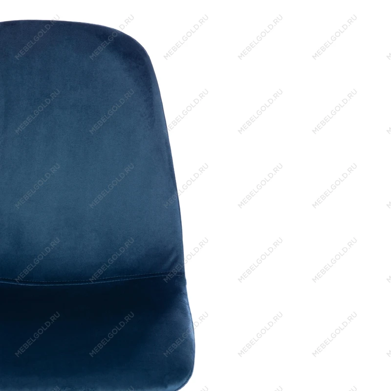 Стул BREEZE (mod. 4724), Велюр/металл, 44 х 53 х 87 см, Blue (синий) HLR63 / черный | изображение 5