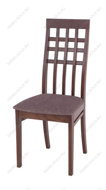 Стул Милорд №6 (темный орех/ткань Iceberg cocoa)