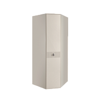 Шкаф угловой Римини СОЛО (Бежевый/Серебро) РМШУ2/1(s)