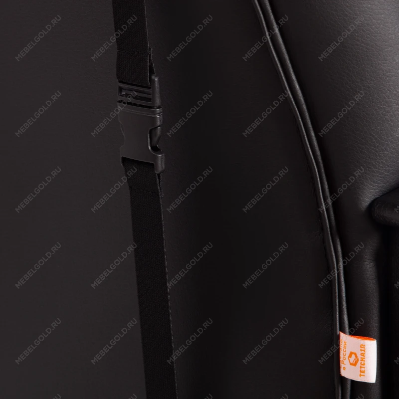 Кресло DRIVER (22), кож/зам/ткань, черный/бордо, 36-6/TW-13 | изображение 13