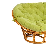 Диван MAMASAN/МАМАСАН 23/02 W/с подушкой, подушка 182х119 см, 169х102х80 см, Pecan (орех), флок, олива, 23 | изображение 5