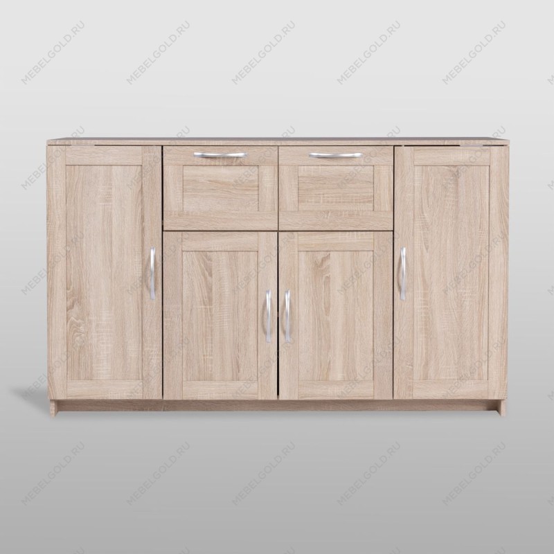 БРИМНЭС / СИРИУС тумба ИКЕА / IKEA 4 двери и 2 ящика 156х95 сонома | изображение 2