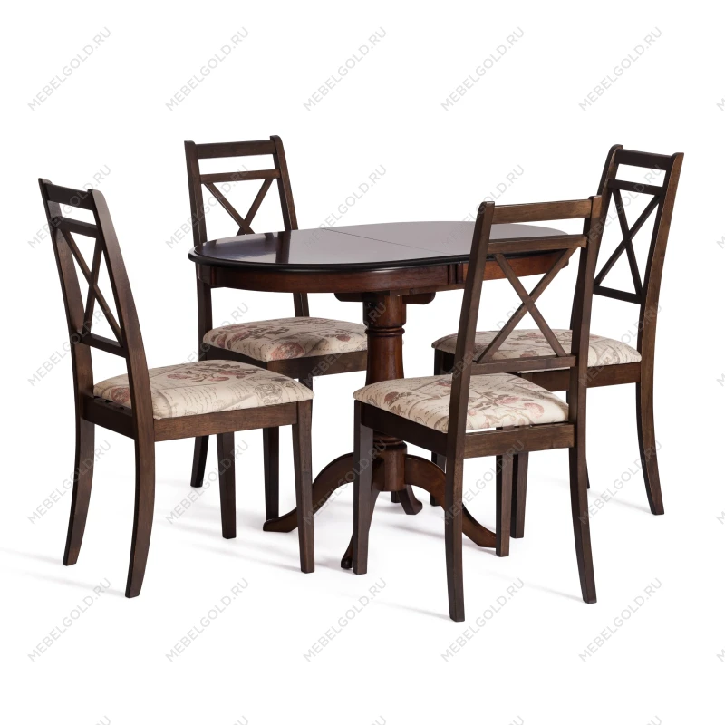 Стул Picasso ( PC-SC ), дерево гевея, 45х53х97см, Tobacco, ткань Прованс №11 | изображение 9